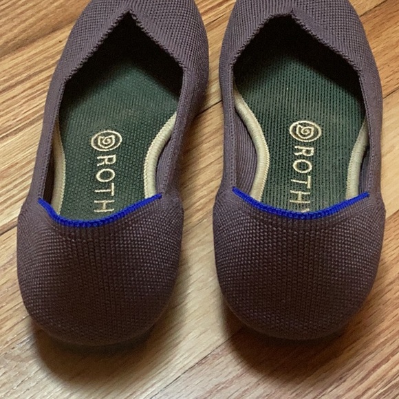 Rothy's The Flat Mink Mauve Round Toe Ballet Flats Women’s Size 6.5 - Picture 5 of 8